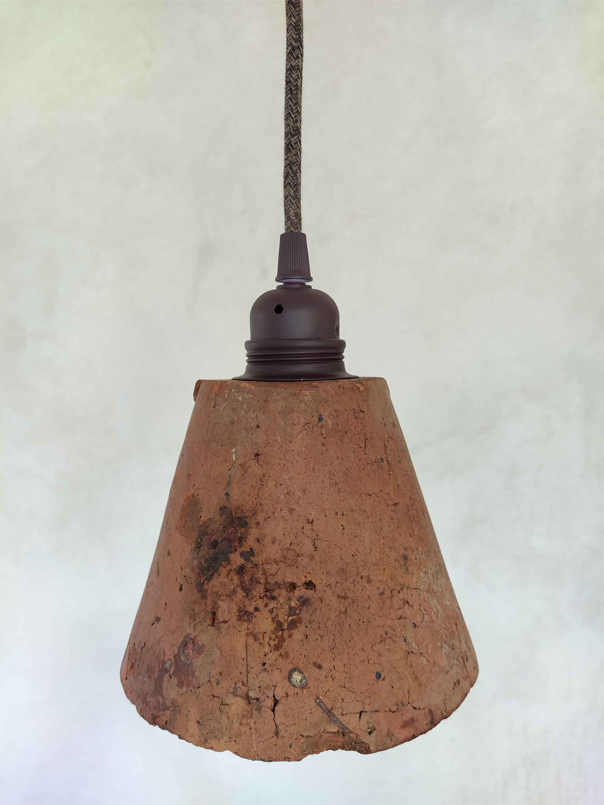 Lampe de chevet terra cotta