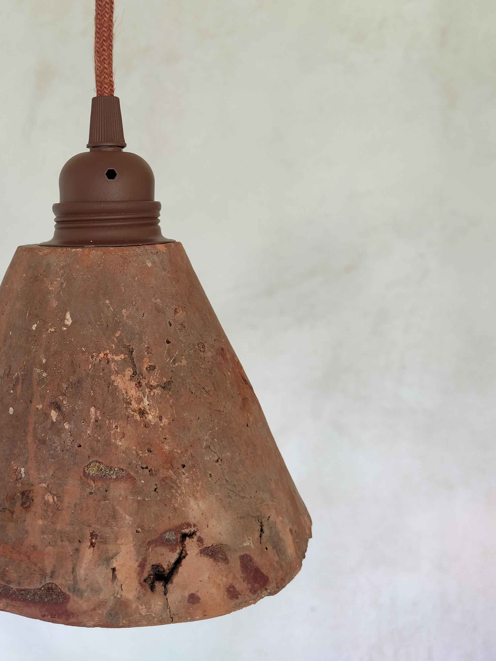 Lampe de chevet à suspendre Wabi Sabi