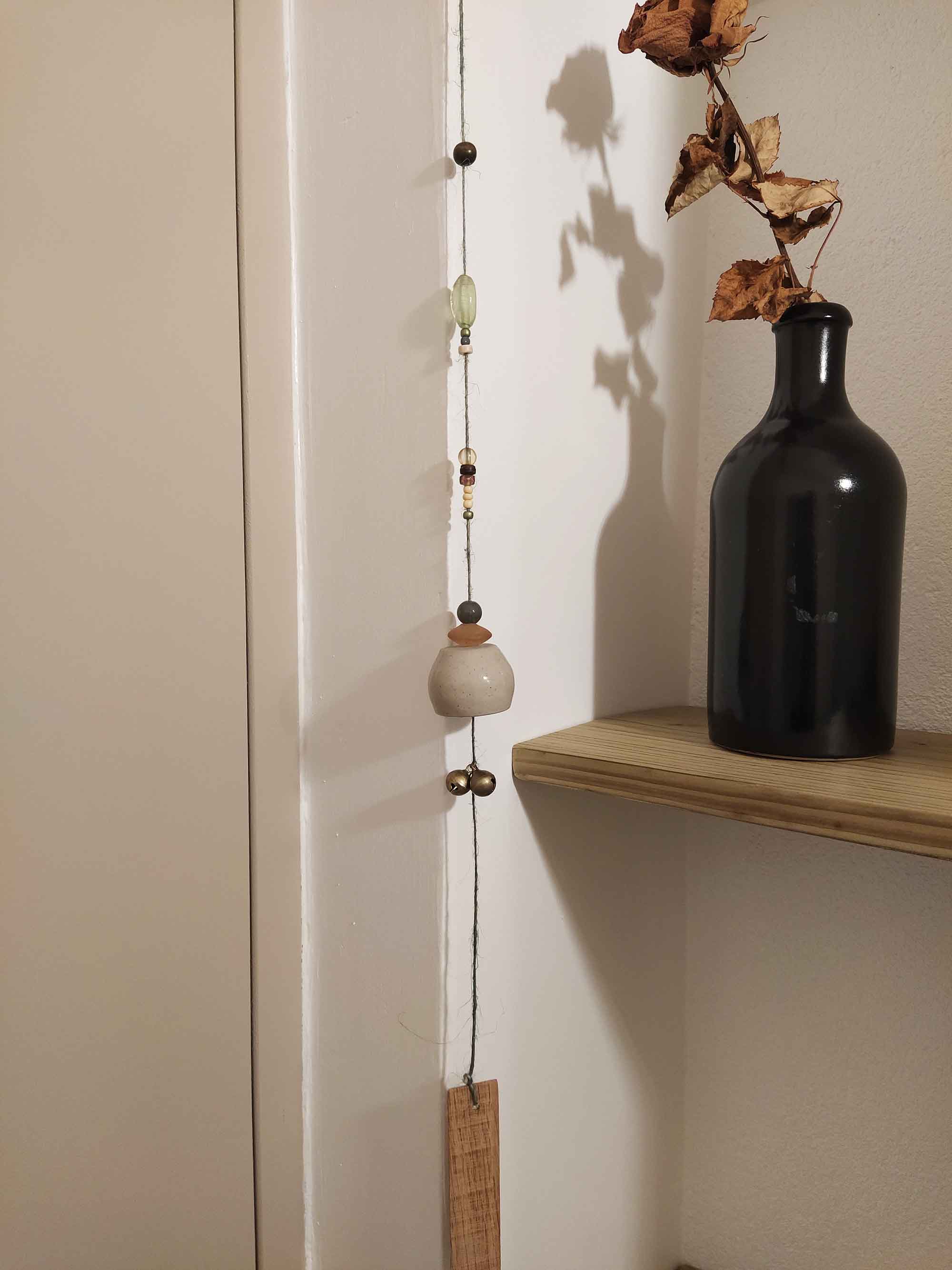 Décoration à suspendre son de cloche